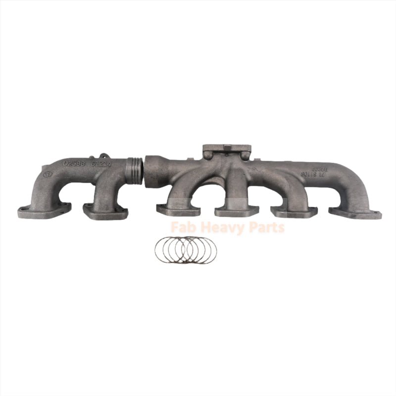 Exhaust Manifold 1141420320 & 1141420280 for Isuzu Engine 6HK1 Hitachi Excavator ZX330 - 3 ZX350K - 3 ZX400LCH - 3 ZX400W - 3 - Fab Heavy Parts