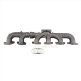 Exhaust Manifold 1141420320 & 1141420280 for Isuzu Engine 6HK1 Hitachi Excavator ZX330 - 3 ZX350K - 3 ZX400LCH - 3 ZX400W - 3 - Fab Heavy Parts