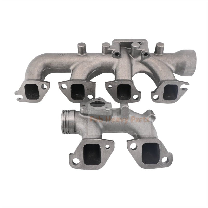 Exhaust Manifold 1141420320 & 1141420280 for Isuzu Engine 6HK1 Hitachi Excavator ZX330 - 3 ZX350K - 3 ZX400LCH - 3 ZX400W - 3 - Fab Heavy Parts