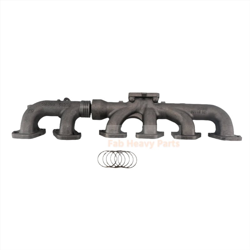 Exhaust Manifold 1141420320 & 1141420280 for Isuzu Engine 6HK1 Hitachi Excavator ZX330 - 3 ZX350K - 3 ZX400LCH - 3 ZX400W - 3 - Fab Heavy Parts
