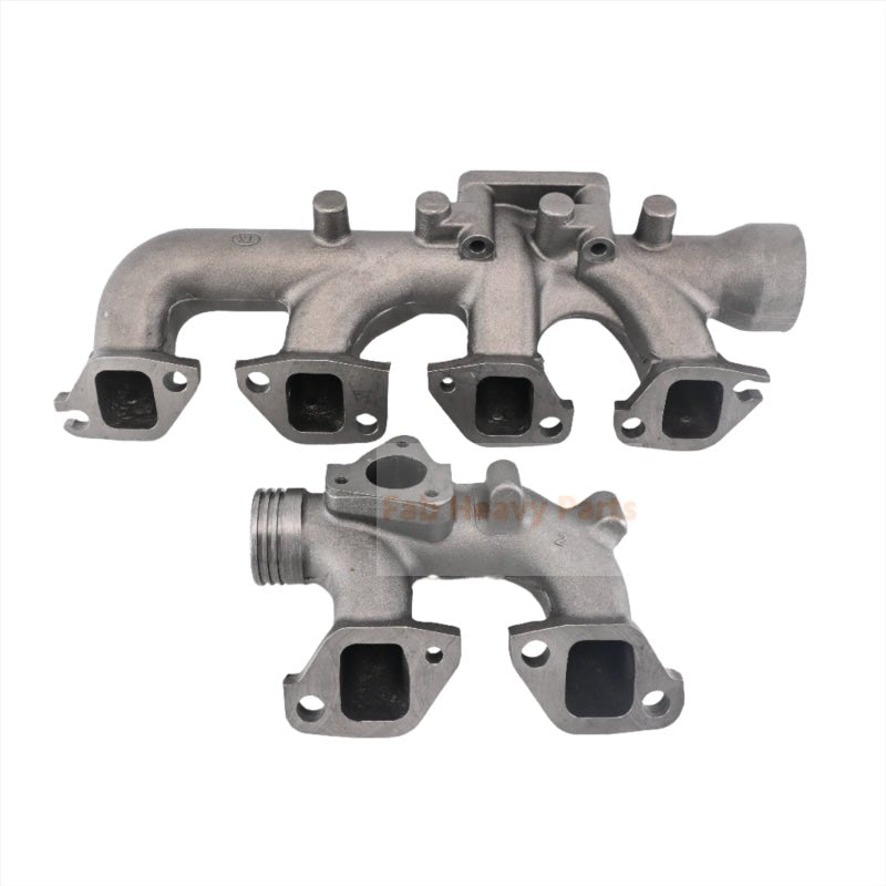 Exhaust Manifold 1141420320 & 1141420280 for Isuzu Engine 6HK1 Hitachi Excavator ZX330 - 3 ZX350K - 3 ZX400LCH - 3 ZX400W - 3 - Fab Heavy Parts