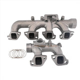 Exhaust Manifold 1141420320 & 1141420280 for Isuzu Engine 6HK1 Hitachi Excavator ZX330 - 3 ZX350K - 3 ZX400LCH - 3 ZX400W - 3 - Fab Heavy Parts