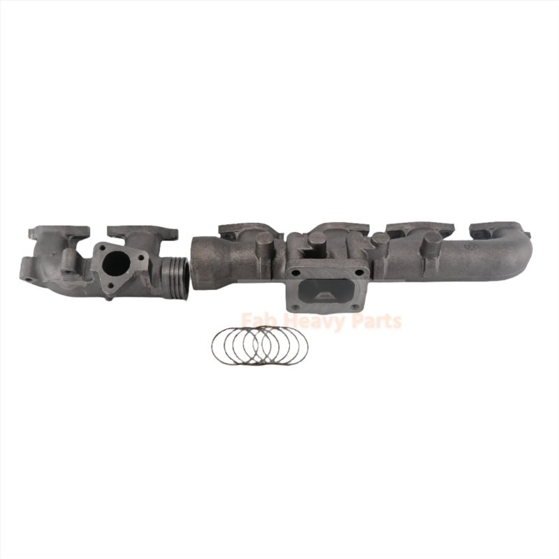 Exhaust Manifold 1141420320 & 1141420280 for Isuzu Engine 6HK1 Hitachi Excavator ZX330 - 3 ZX350K - 3 ZX400LCH - 3 ZX400W - 3 - Fab Heavy Parts