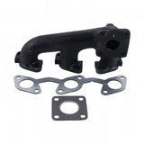 Exhaust Manifold 15371 - 12370 With Gasket for Kubota Engine D1402B Tractor L2002 L2402 L1802 L175 L185 L1500DT New Holland Loader L454 L455 - Fab Heavy Parts