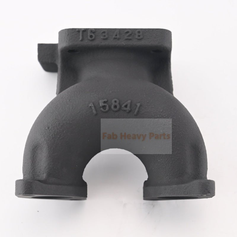 Exhaust Manifold 15841 - 12313 with Gasket 15841 - 12350 for Kubota Engine Z482 - Fab Heavy Parts