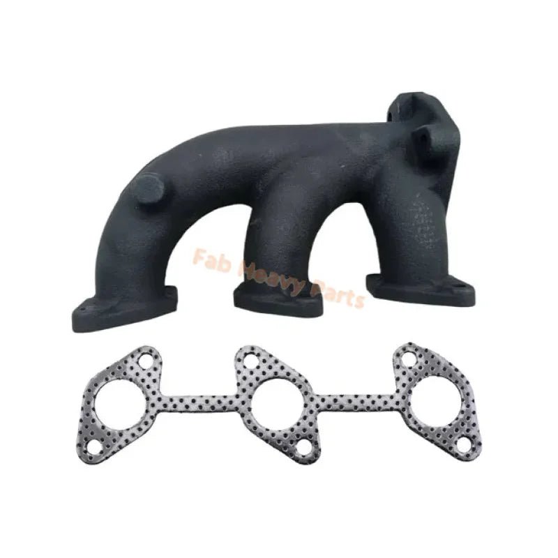 Exhaust Manifold 15862 - 12314 With Gasket 1G318 - 12350 for Kubota Engine D722 D782 DF752 WG750 WG752 - Fab Heavy Parts