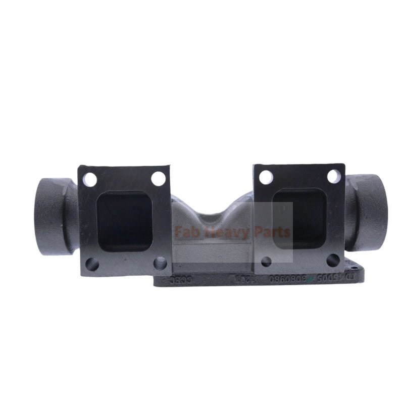Exhaust Manifold 3080980 Fits For Cummins PZX450 - HCME ZX450 - 3 ZX450 - 3F ZX470H - 3 - Fab Heavy Parts