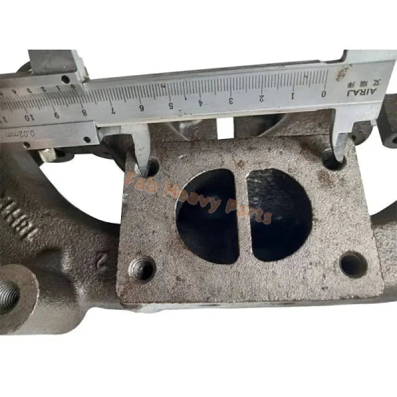 Exhaust Manifold 6205 - 11 - 5130 Fits for Komatsu EGS65 - 5 S4D95LE - 2 Fits Cummins B3.3 Engine Doosan Daewoo 470 plus Skid Steer - Fab Heavy Parts