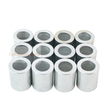 Le kit matériel du collecteur d'échappement avec des espaceurs s'adapte au moteur Cat C13