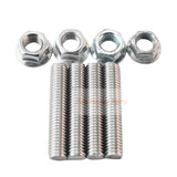 Le kit matériel du collecteur d'échappement avec des espaceurs s'adapte au moteur Cat C13