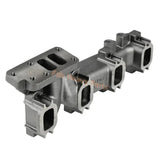 Exhaust Manifold J901919 Fits Case Loader 580k 580se w11b 521d 580l 580m 590sl 570mxt 570lxt 90xt 95xt 580sk - Fab Heavy Parts