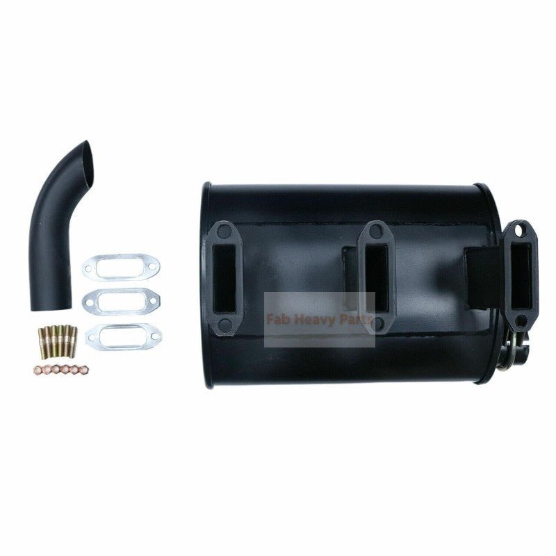 Exhaust Manifold Muffler 02160566 For Deutz Engine 912 913 914 - 3 Cylinder - Fab Heavy Parts
