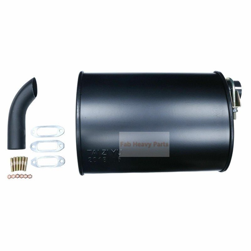 Exhaust Manifold Muffler 02160566 For Deutz Engine 912 913 914 - 3 Cylinder - Fab Heavy Parts