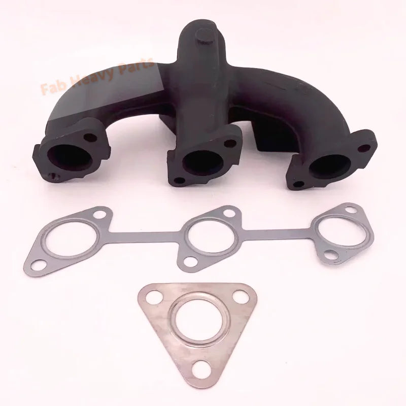 Exhaust Manifold with Gasket 1E038-12312 1E038-12310 for Kubota Engine D905 D1105