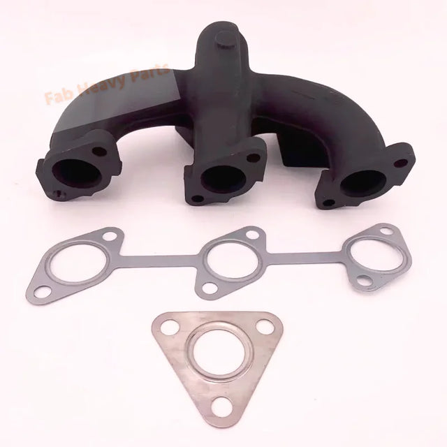 Exhaust Manifold with Gasket 1E038-12312 1E038-12310 for Kubota Engine D905 D1105