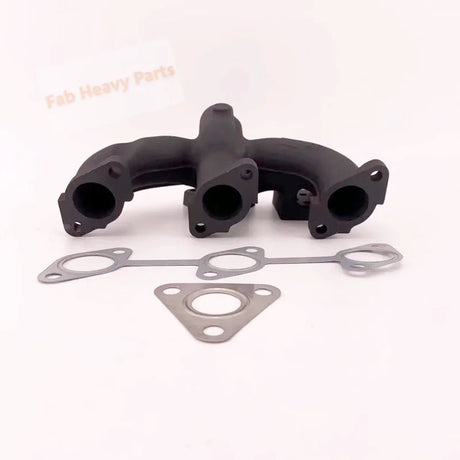 Exhaust Manifold with Gasket 1E038 - 12312 1E038 - 12310 for Kubota Engine D905 D1105 - Fab Heavy Parts