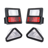 Exterior Head Tail Light Kit Aftermarket Replacement For Bobcat Skid Steer Loader S100 S130 S150 S160 S175 S185 S205 S220 S250 S300 S330 - Fab Heavy Parts