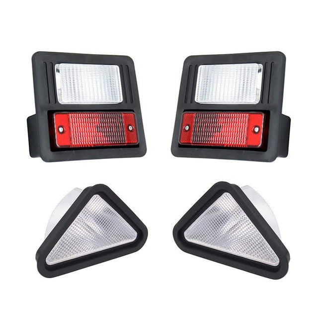 Exterior Head Tail Light Kit Aftermarket Replacement For Bobcat Skid Steer Loader S100 S130 S150 S160 S175 S185 S205 S220 S250 S300 S330 - Fab Heavy Parts