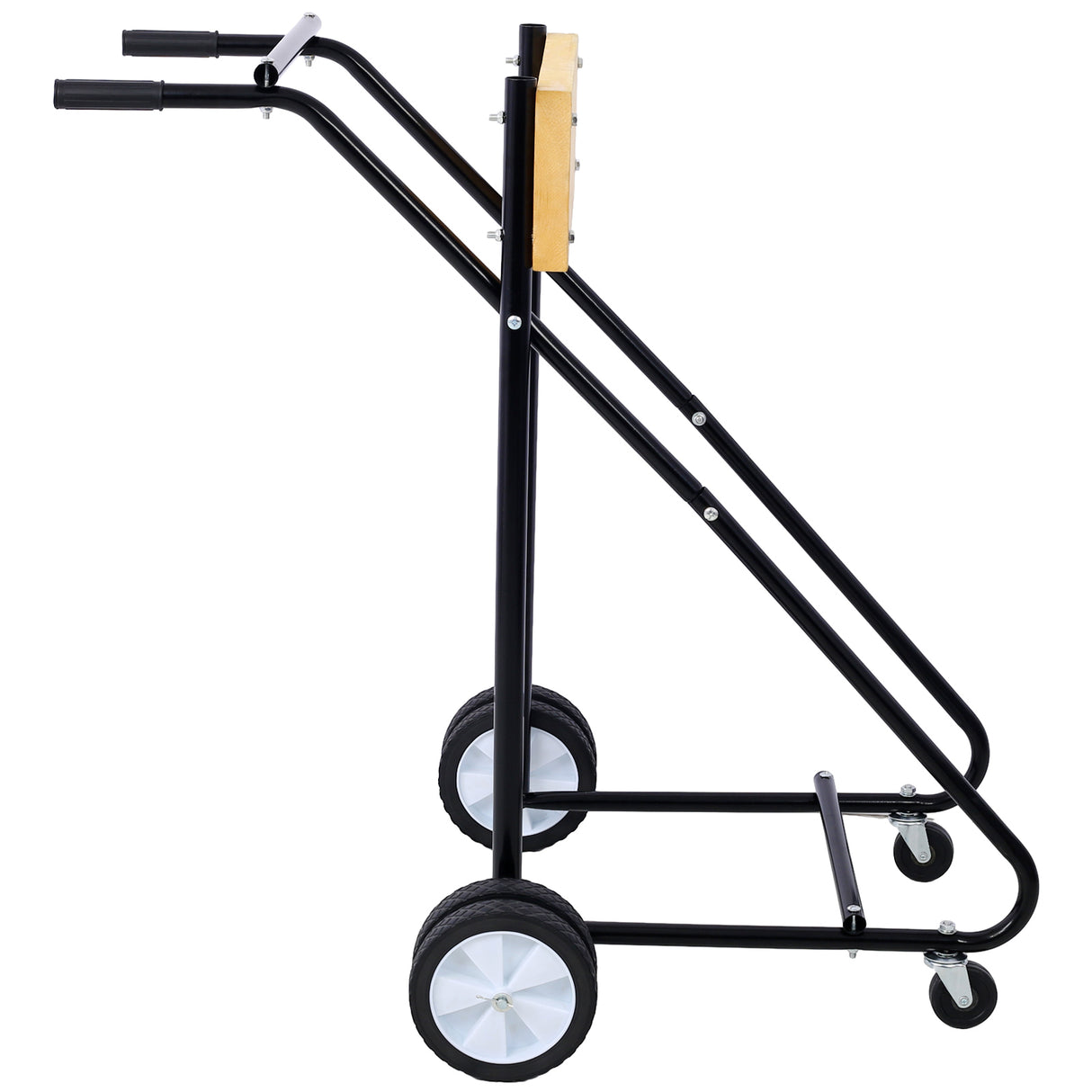 Motor Stand Engine Carrier Cart Dolly 315lbs Capacity w/Wheels Wood