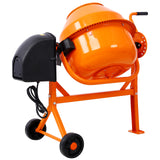 Cement Mixer 3 Cu. Ft Electric Concrete Mixer Machine 110v AC Motor