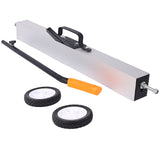 36" Rolling Magnetic Pick-Up Sweeper Heavy Duty Push-Type with Release 30 Lbs Capacity