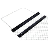 Drag Harrow 4'x5' Chain Harrow--Black