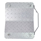 Set of 4 Heavy Duty 4 Tire Wheel Dolly Car Stakes 6000lbs Capacity--Gray