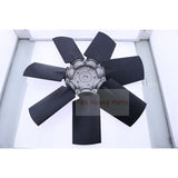 Fan Blade 1613745400 for Atlas Copco Air Compressor GA30 GA45 - Fab Heavy Parts