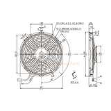 Fan Curved 305mm Diameter 24V VA10-BP50/C-61A - Fab Heavy Parts