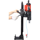 Diamond Core Drilling Machine 9in Wet&Dry Concrete Core Drill Rig with Stand 750RPM Speed 3200W