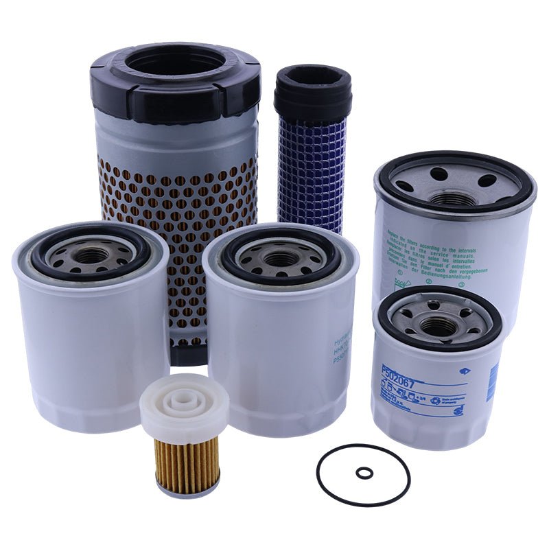 Filter Kit 1G319 - 11210 6A320 - 59930 for Kubota Utility Vehicle RTV - X900 RTV - X1100 Tractor B3350HSD B3350HSDC B3350SUHSD - Fab Heavy Parts