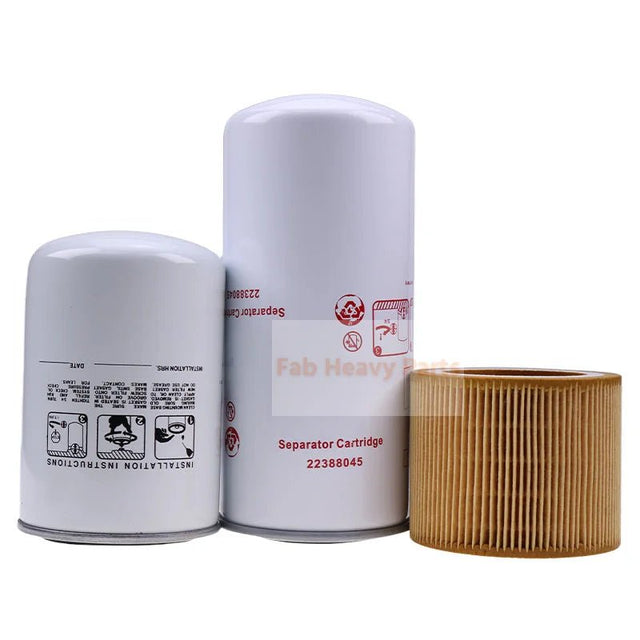 Filter Kit 22388045 39329602 88171913 for Ingersoll Rand Air Compressor 5 to 15 HP UP6 - Series - Fab Heavy Parts