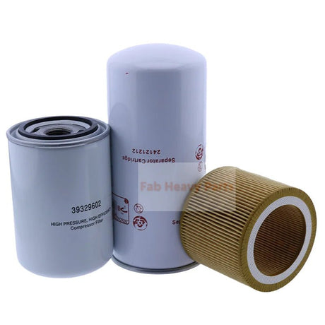 Filter Kit 24121212 39329602 88171913 for Ingersoll Rand Air Compressor UP5 UP6 - 5 UP6 - 15C - Fab Heavy Parts