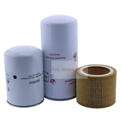 Filter Kit 24121212 39329602 88171913 for Ingersoll Rand Air Compressor UP5 UP6 - 5 UP6 - 15C - Fab Heavy Parts