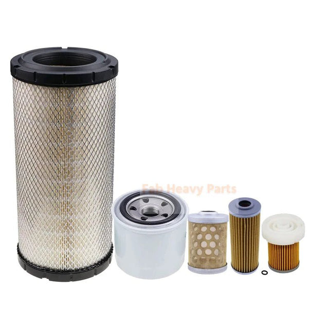 Filter Kit 32123 - 12700 894456 - 7412 897071 - 3480 894437 - 0220 Fits for AIRMAN PDS185S - Fab Heavy Parts