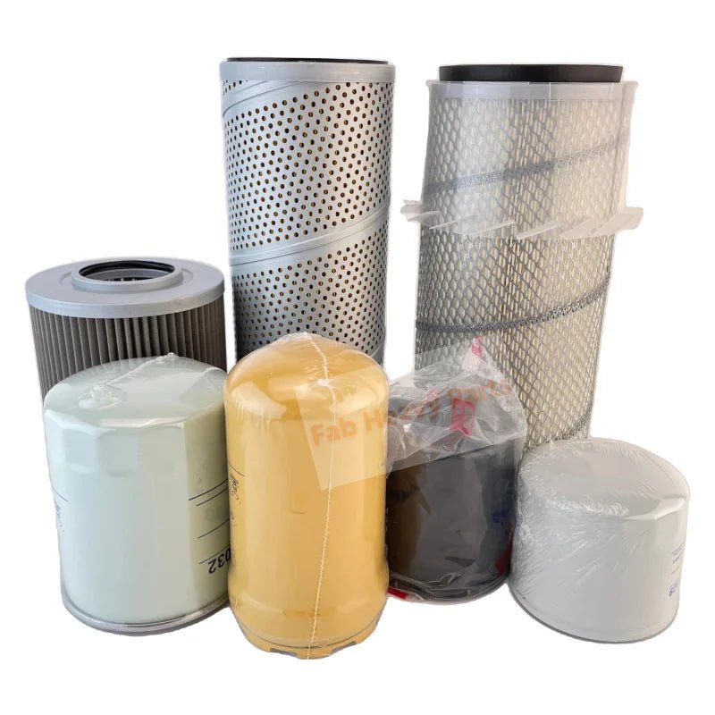 Filter Kit 3I - 1482 3I1482 094 - 7073 0947073 094 - 3229 0943229 099 - 4776 0994776 Fits for Caterpillar CAT Excavator E120B - Fab Heavy Parts