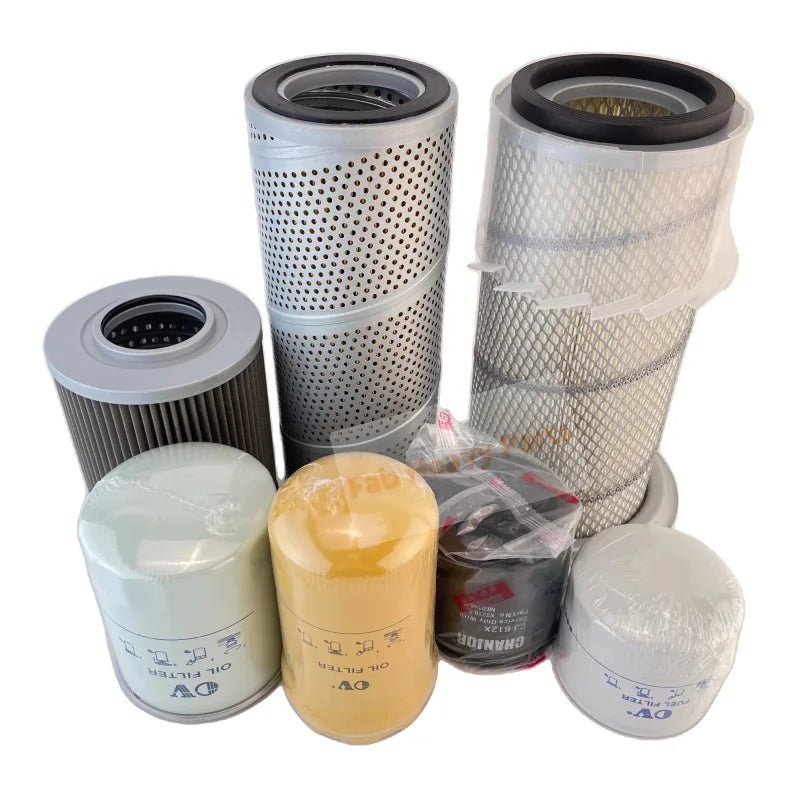Filter Kit 3I - 1482 3I1482 094 - 7073 0947073 094 - 3229 0943229 099 - 4776 0994776 Fits for Caterpillar CAT Excavator E120B - Fab Heavy Parts