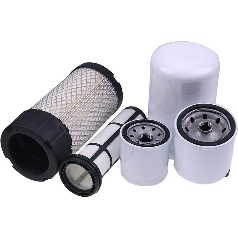 Filter Kit 6671057 6667352 6687262 6687263 6677652 Aftermarket Replacement For Bobcat Mini Track Loader MT52 MT55 MT85 - Fab Heavy Parts