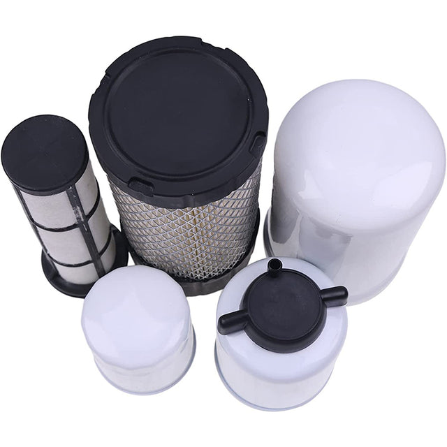 Filter Kit 6671057 6667352 6687262 6687263 6677652 Aftermarket Replacement For Bobcat Mini Track Loader MT52 MT55 MT85
