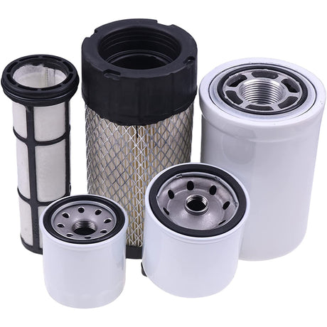 Filter Kit 6671057 6667352 6687262 6687263 6677652 Aftermarket Replacement For Bobcat Mini Track Loader MT52 MT55 MT85