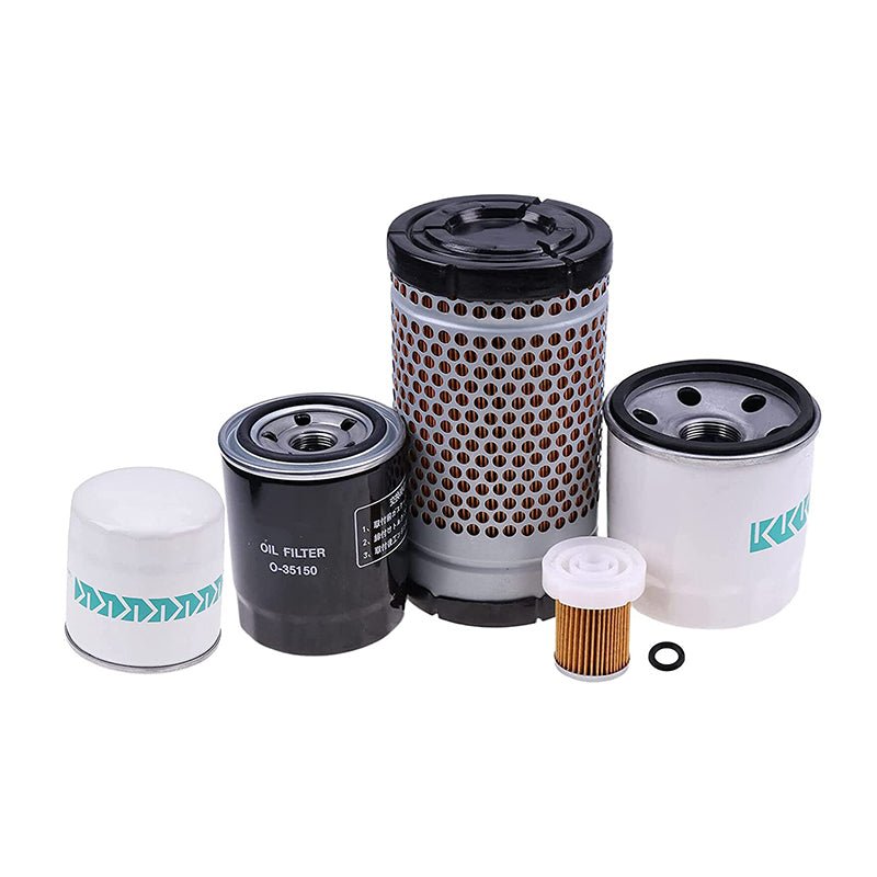 Filter Kit 77700 - 05389 for Kubota RTV - X1100C RTV - X1120D RTV - X1140R RTV - X1140W - Fab Heavy Parts