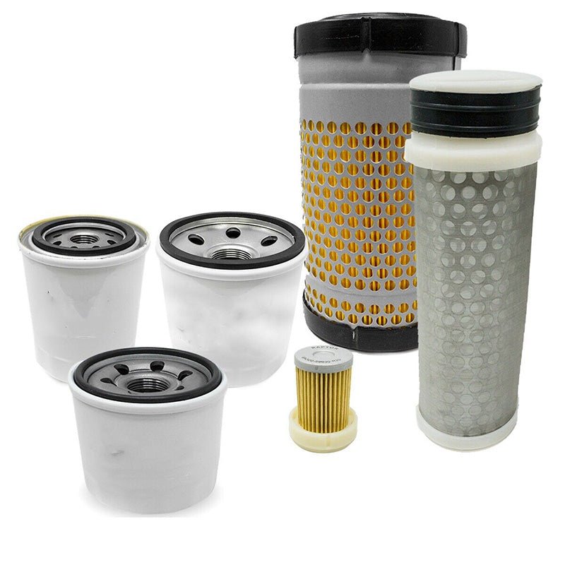 Filter Kit 77700 - 08715 for Kubota Utility Vehicle RTVX900 - Fab Heavy Parts