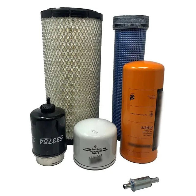 Filter Kit Fits for Caterpillar CAT 252B3 Skid Steer Loader with C3.4T Engine - Fab Heavy Parts