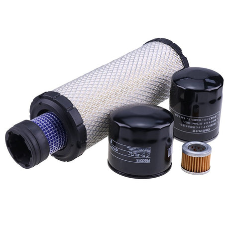 Filter Kit Fits for John Deere Compact Excavator 35D 50D With Yanmar 3TNV88 - BNHB Engine - Fab Heavy Parts