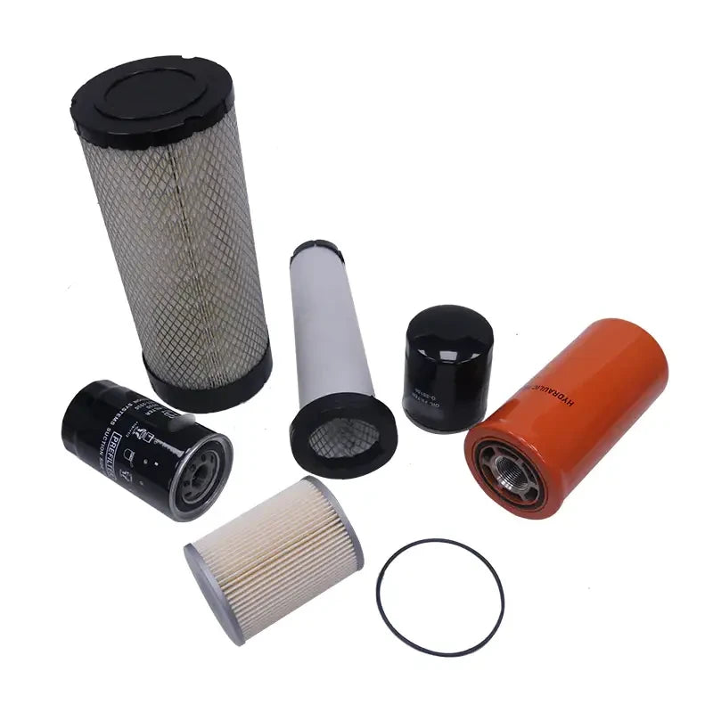 Kit de filtro compatible con minicargadora John Deere 312GR 314G 316GR 318G