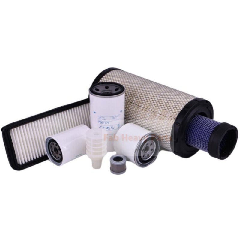 Filter Kit Fits for Kubota M5 - 091 & M5 - 111 Tractors w/ V3800T4 Engine - Fab Heavy Parts