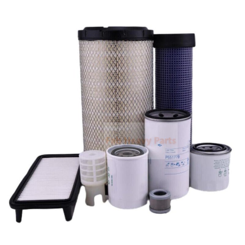 Filter Kit Fits for Kubota M5 - 091 & M5 - 111 Tractors w/ V3800T4 Engine - Fab Heavy Parts