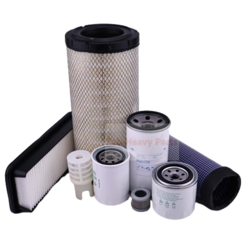 Filter Kit Fits for Kubota M5 - 091 & M5 - 111 Tractors w/ V3800T4 Engine - Fab Heavy Parts