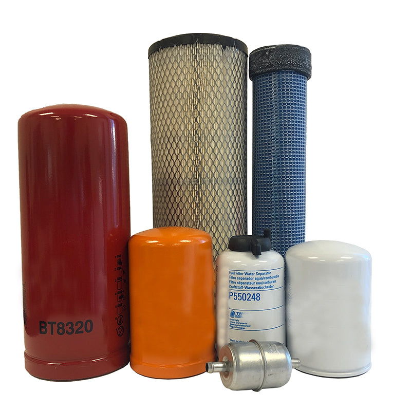 El kit de filtro se ajusta para la retroexcavadora del cargador de casos 590SL 03/95-12/98