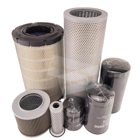 Filter Kit for Hitachi Excavator EX100 - 2 EX100 - 3 Engine 4BD1 - Fab Heavy Parts